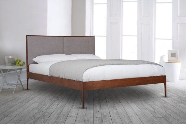 Leon Bedframe Walnut - Image 4